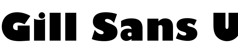 Gill Sans Std Ultra Bold cкачати шрифт безкоштовно